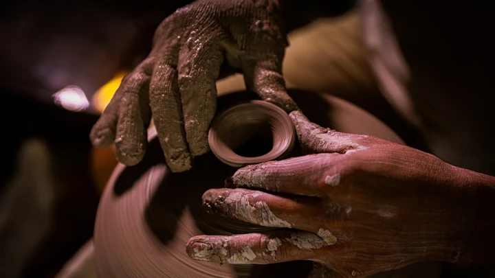 Making Clay Pot